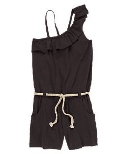Ruffle One-Shoulder Romper ラッフル　ワンショルダー　ロンパー