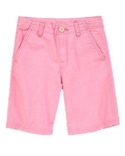 アメリカ　クレイジーエイト　キャンバス　ショートパンツ　ピンク