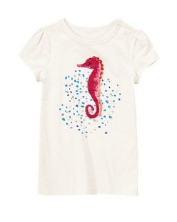 Glitter Seahorse T グリッター　シーホース Tシャツ/Ｔシャツ