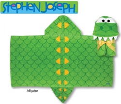 アメリカ　スティーブンジョセフ　アリゲーター　フード付き　ビーチ・バス　タオル