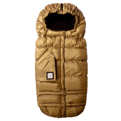 ニューヨーク発！セブンエイエム・アンファン　キャリー&カーシートカバー　メタリックゴールド