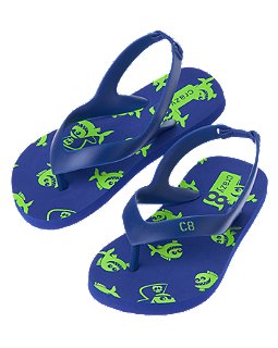 アメリカ　クレイジーエイト　ピラニア　ビーチサンダル