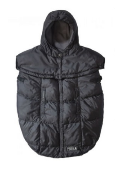 セブンエイエム・アンファン　プーキーポンチョ　チャコール