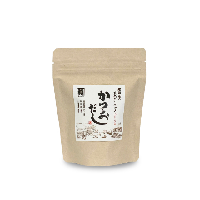 【数量限定】かね眞 天然だしパック （かつおだし）１０ｇｘ５袋