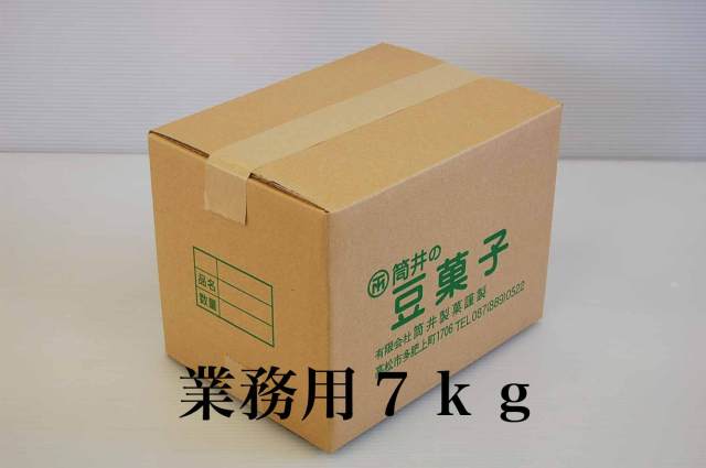 業務用北海道産煎り大豆　7kg　
