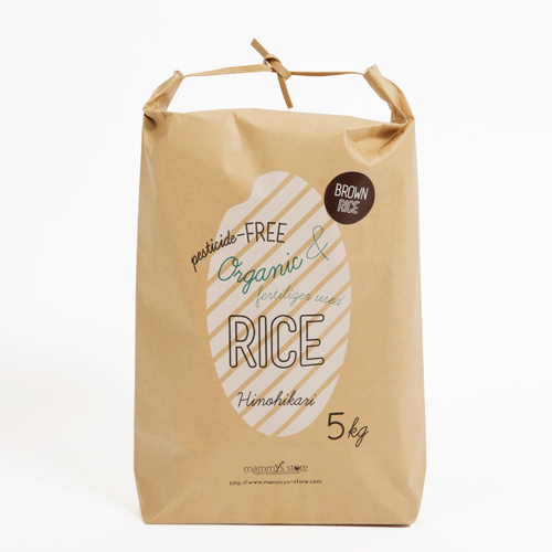 有機無農薬栽培玄米 5kg