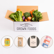 オーガニックギフト用　有機無農薬野菜S＆国産純粋ハチミツ＆有機・無農薬栽培米セット
