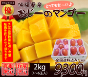 【優品】沖縄マンゴー贈答用2kg4～6玉入（お中元・ギフト）【送料無料】