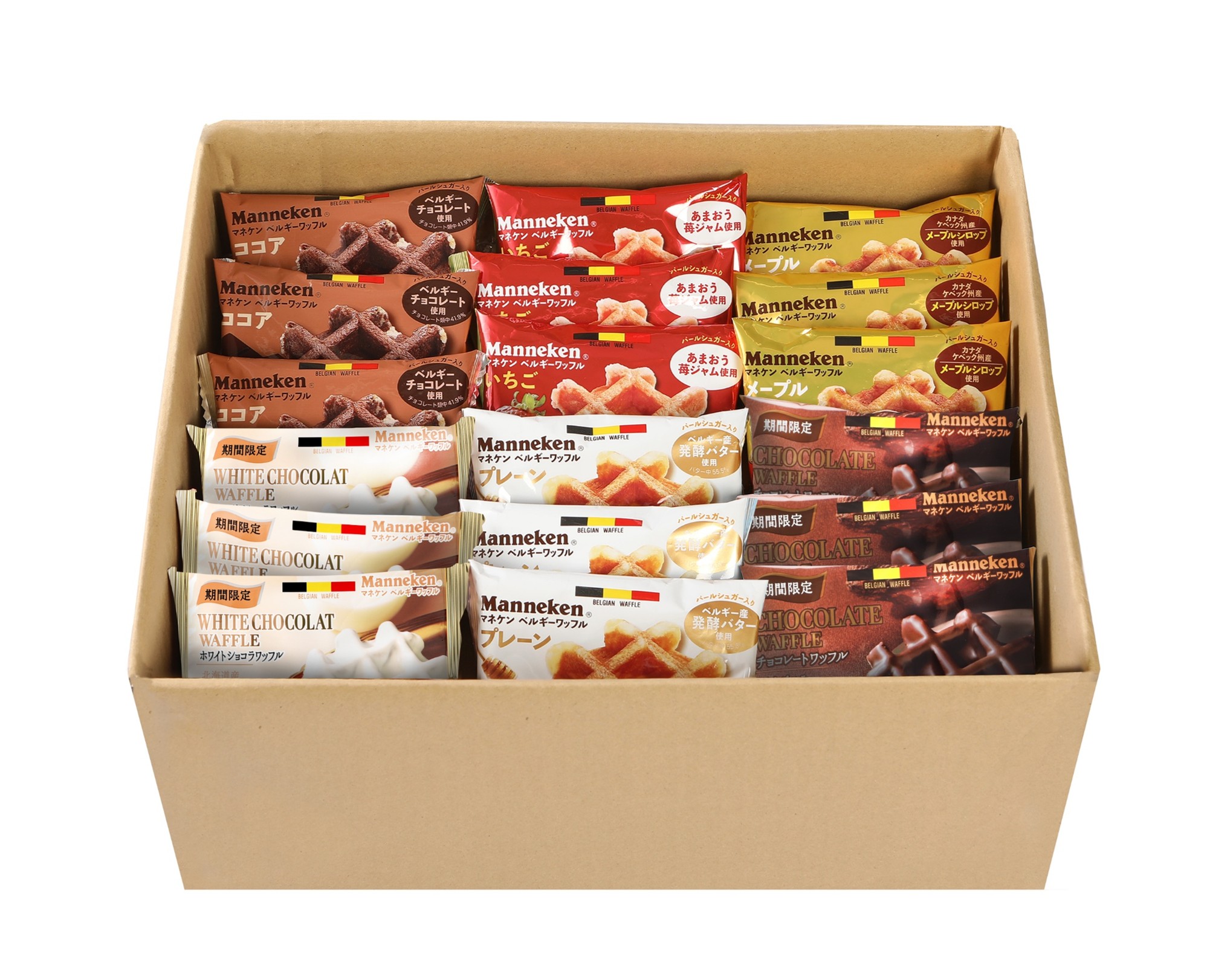 ベルギーワッフルのマネケン：公式通販サイト