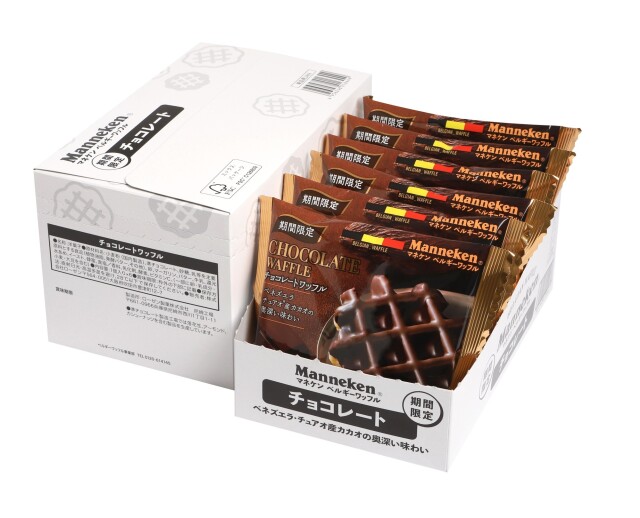 マネケンチョコレートワッフル（6個入り）