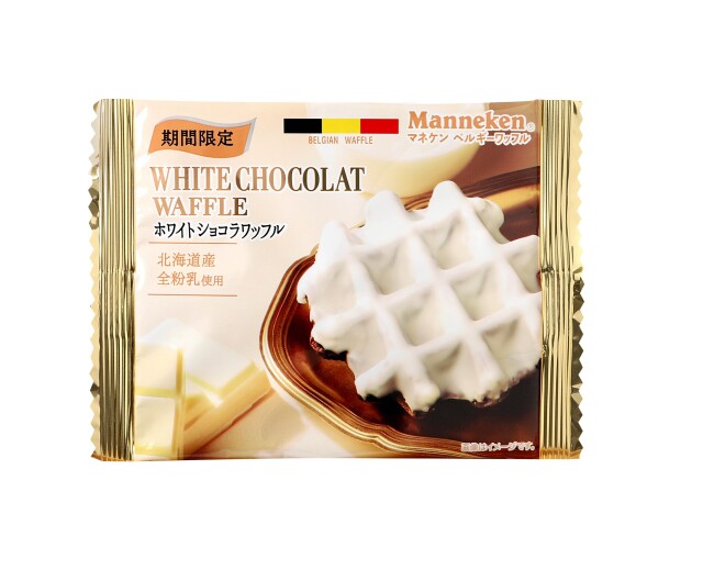 【期間限定】マネケン ベルギーワッフル ホワイトショコラ チョコレート他 マネケンチョコレートワッフル（6個入り）