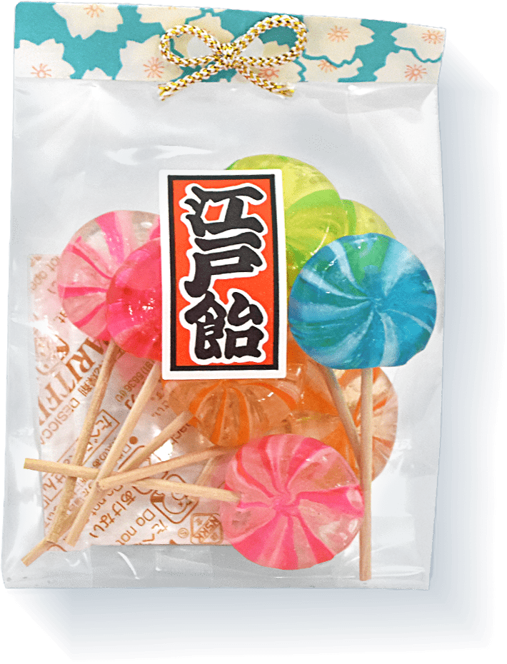 ぺろぺろ飴 江戸駄菓子のまんねん堂（萬年堂）