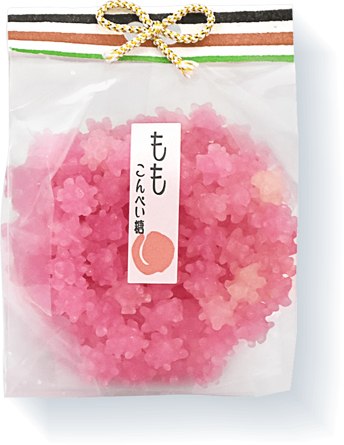桃こんぺい糖