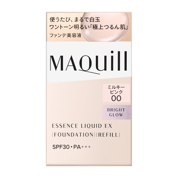 資生堂 マキアージュ エッセンスリキッド　ＥＸ　ブライトグロウ　ミルキーピンク00　（レフィル）
