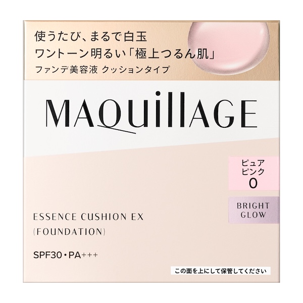資生堂 マキアージュ エッセンスクッション　ＥＸ　ブライトグロウ　（レフィル）　0　ピュアピンク