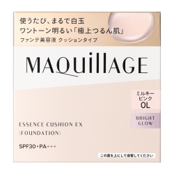 資生堂 マキアージュ エッセンスクッション　ＥＸ　ブライトグロウ　（レフィル）　0L　ミルキーピンク
