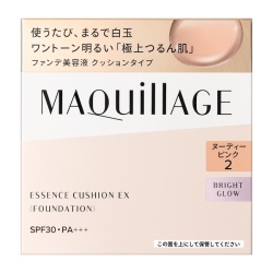 資生堂 マキアージュ エッセンスクッション　ＥＸ　ブライトグロウ　（レフィル）　2　ヌーディーピンク