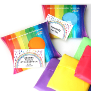 虹色エコバッグ