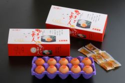地養卵紅玉おんせんたまご　たまご美人１０個入３箱セット(化粧箱入)
