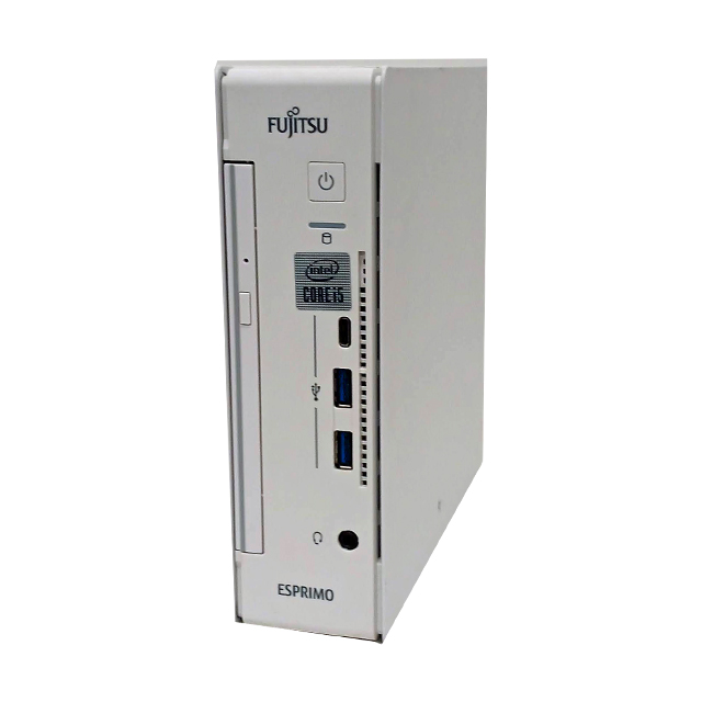 富士通 ESPRIMO Q7010 中古デスクトップパソコン Windows11 Core i5-10500T(第10世代) メモリ16GB SSD256GB搭載 DVDスーパーマルチ WPS Office付き FUJITSU エスプリモ 超小型 中古パソコン