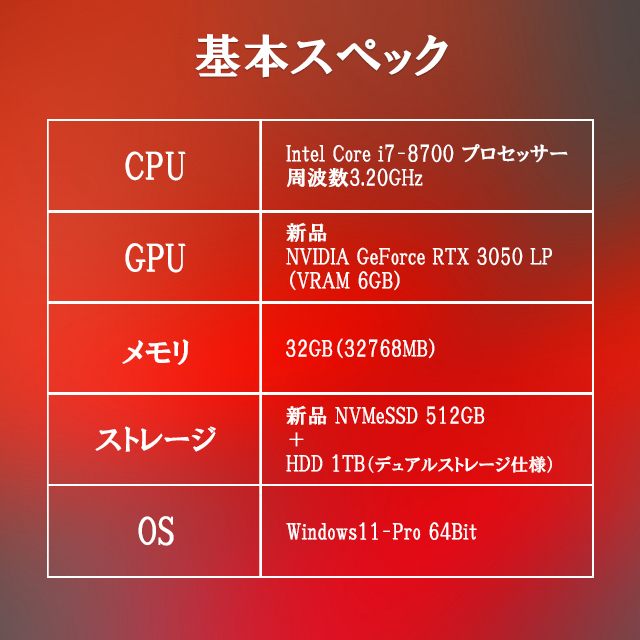 ゲーミングPC 中古デスクトップパソコン Dell OptiPlex 7060 MT 通販