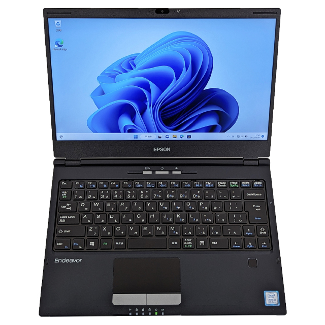 現品撮影 EPSON Endeavor NA520E 通販 フルHD液晶13.3型 中古ノート