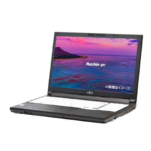 富士通 LIFEBOOK A5510 中古ノートパソコン 液晶15.6型 Windows11 Core i3-10110U(第10世代) メモリ8GB SSD256GB搭載 テンキー付きキーボード DVDスーパーマルチ WEBカメラ Bluetooth 無線LAN WPS Office付き FUJITSU ライフブック 中古パソコン★