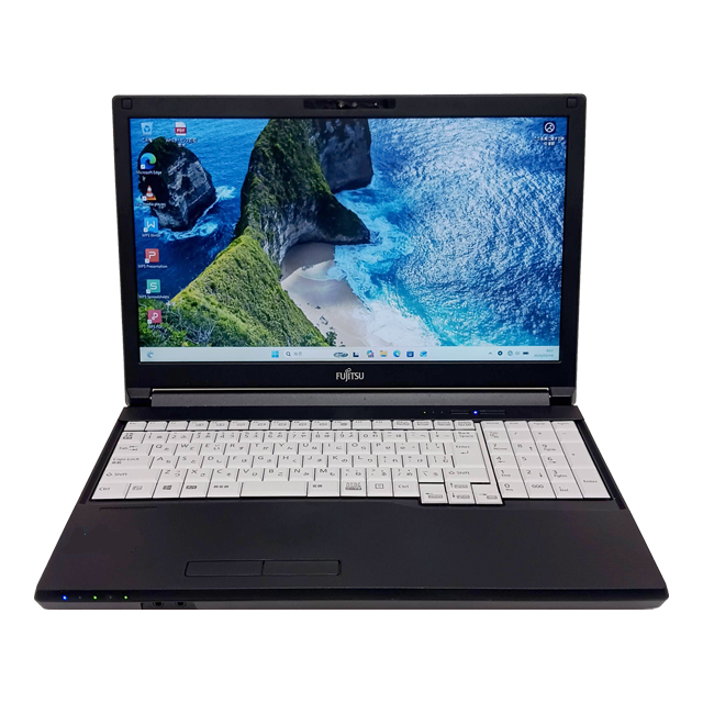 富士通 LIFEBOOK A5511 中古ノートパソコン 液晶15.6型 Windows11 Core i5-1145G7 第11世代 メモリ16GB SSD256GB搭載 テンキー付きキーボード WEBカメラ Bluetooth 無線LAN WPS Office付き FUJITSU ライフブック 中古パソコン★