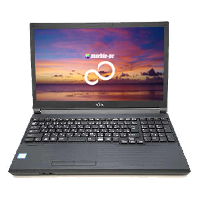 富士通 LIFEBOOK A579 中古ノートパソコン Windows11-Pro メモリ8GB SSD128GB コアi5-8265U(第8世代)搭載 テンキー付きキーボード DVDスーパーマルチ WPS Office付き 液晶15.6型 FUJITSU ライフブック 中古パソコン★