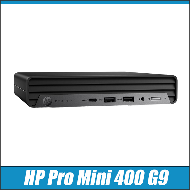 HP Pro Mini 400 G9 デスクトップ PC未使用品 HP Pro Mini 400 G9（インテル第12世代プロセッサー搭載モデル