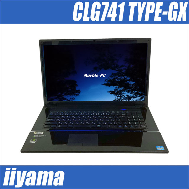 UNITCOM iiyama Lesance BTO CLG741 TYPE-GX 通販 液晶17型 中古ノート 