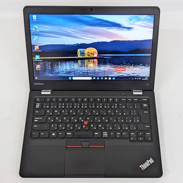 現品撮影 Lenovo ThinkPad 13 2nd Gen 通販 FHD液晶13.3型 中古ノート 
