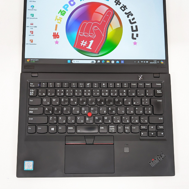 中古ノートパソコン Lenovo ThinkPad X1 Carbon 6th 現品撮影 通販 FHD 