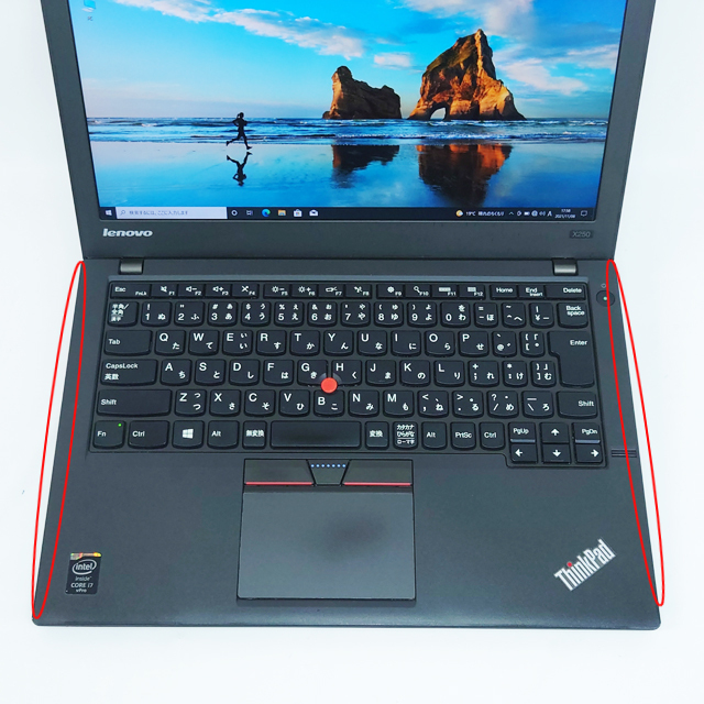 現品撮影 Lenovo ThinkPad X250 通販 フルHD 高解像度液晶12.5型 中古 
