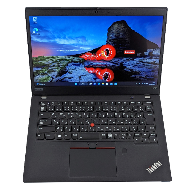 Lenovo ThinkPad X390 白う 中古ノートパソコン WPS Office搭載 