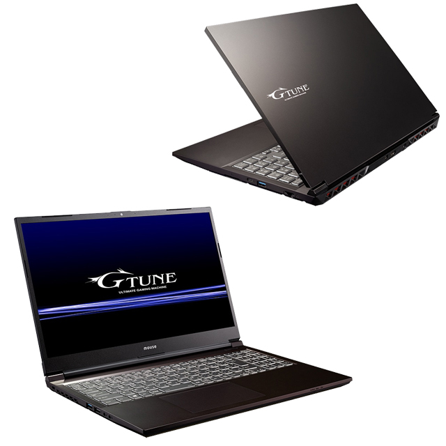 ゲーミングPC マウスコンピューター G-TUNE P5-144 (2107P5-H-CMLBB) 中古ノートパソコン Windows11-Pro メモリ32GB NVMeSSD512GB コアi7(第10世代) グラボ NVIDIA GeForce GTX 1650 Ti搭載 WPS Office付き 中古パソコン★
