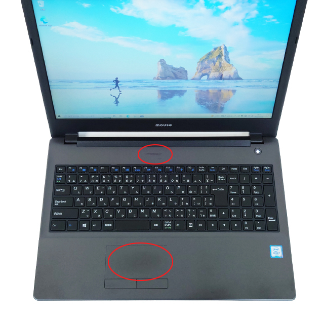現品撮影 MouseComputer LuvBook LB-F571X-SSD2-KK 通販 フルHD液晶 
