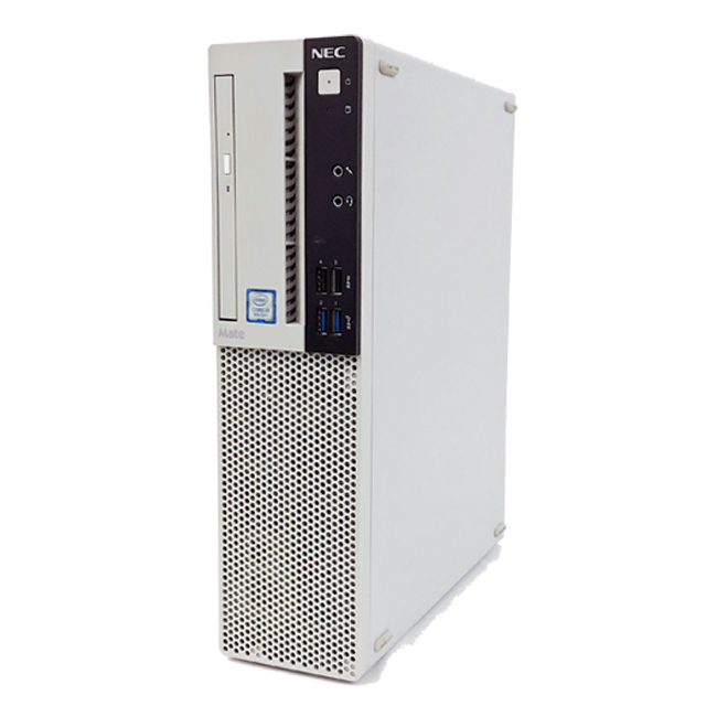 NEC Mate タイプMB MKH32/B 中古デスクトップパソコン Windows11-Pro 選べるメモリ 16GB又は32GB SSD512GB コアi7-8700(第8世代) グラボ GeForce GT730搭載 DVDスーパーマルチ WPS Office付き NEC  メイト Type-MB 中古パソコン★