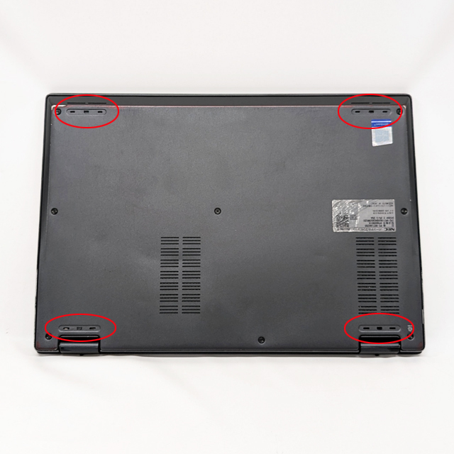 中古ノートパソコン NEC VersaPro タイプVG UltraLite PC