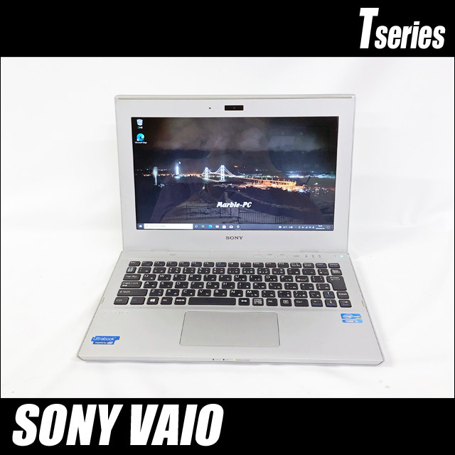 中古動作良品 Wi-Fi有 ソニー ノートパソコン SONY SVT1113AJ 第3世代 