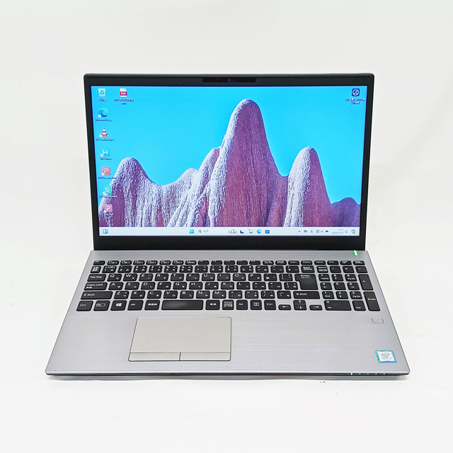 VAIO Pro PH VJPH21C11N 中古ノートパソコン フルHD 15.6型 Windows11-Pro コアi5 第8世代搭載 メモリ16GB SSD512GB テンキー付きキーボード DVDスーパーマルチ WEBカメラ Bluetooth 無線LAN WPS Office付き ソニー バイオプロ 中古パソコン★