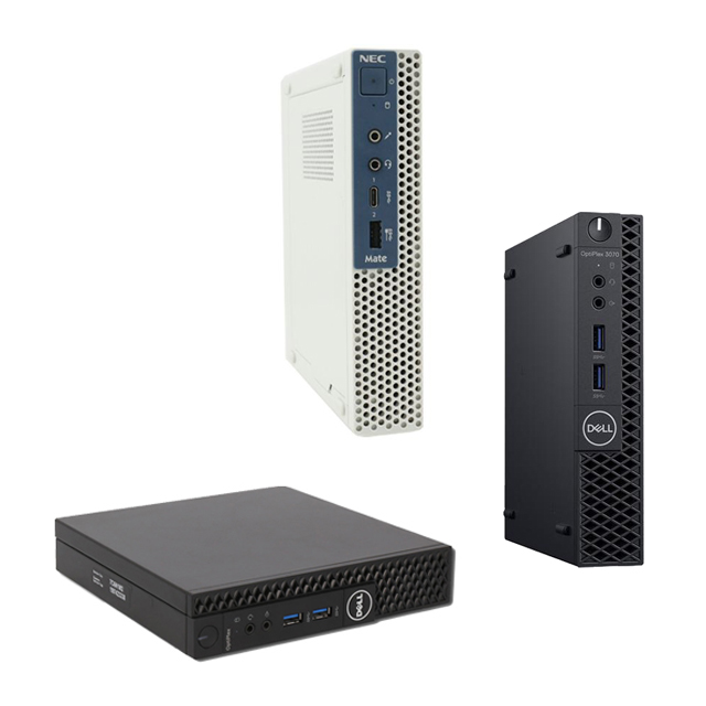 ▼店長厳選 ミニPCセレクト 超小型PC 中古デスクトップパソコン Windows11 Core i5 第8世代以降 プレゼント進呈中 メモリ8GB SSD256GB搭載 Bluetooth 無線LAN WPS Office付き NEC/富士通/HP/Dell他 有名メーカーから店長が選ぶ 超小型PC 中古パソコン