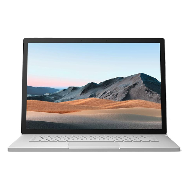 Microsoft Surface Book3 SMG-00018 中古ノートパソコン PixelSense タッチパネル液晶15型 Windows11 Core i7-1065G7 第10世代 メモリ16GB NVMeSSD256GB グラボ搭載 WEBカメラ Bluetooth 無線LAN WPS Office付き マイクロソフト サーフェスブック デタッチャブル★
