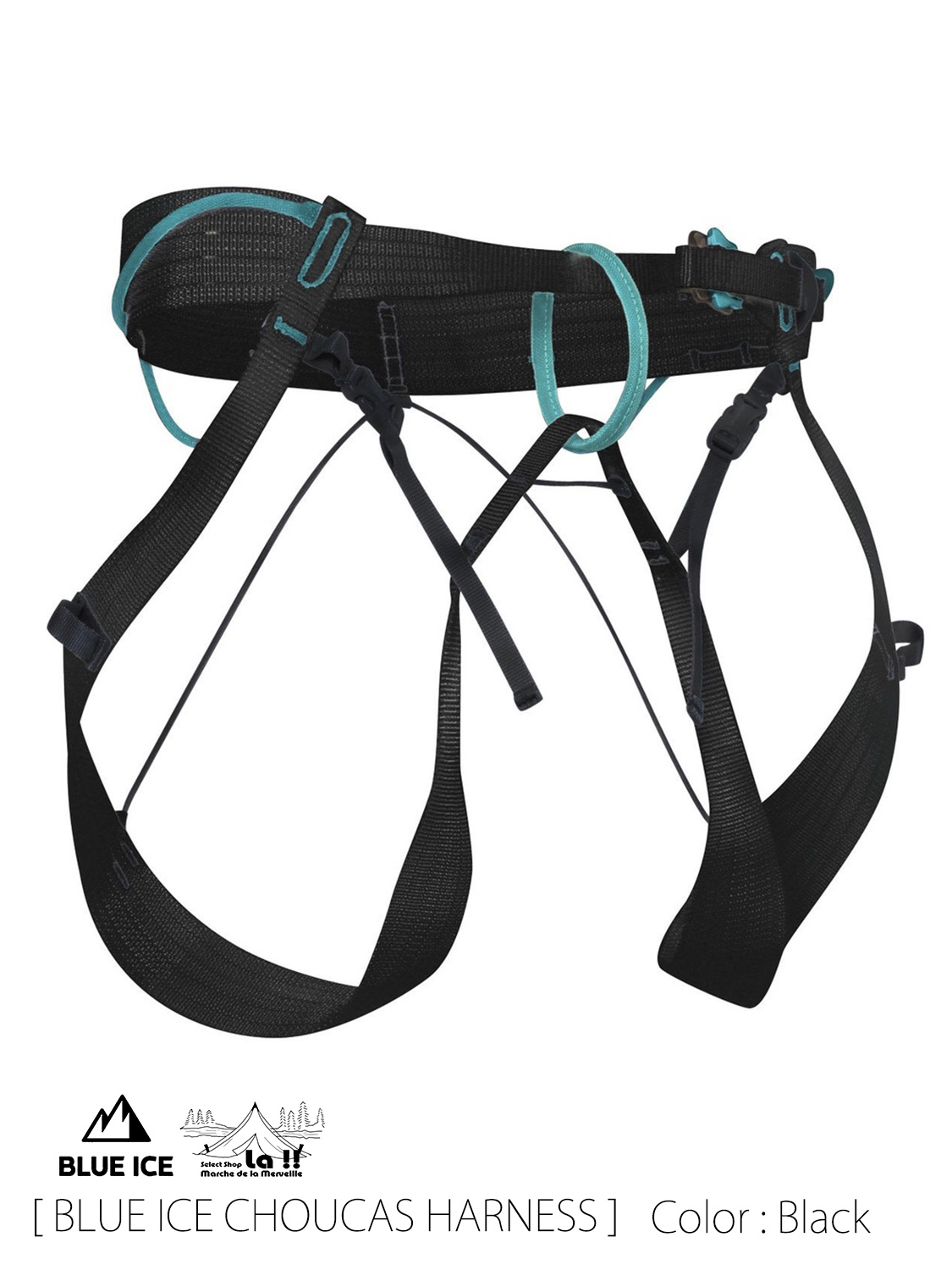 【 BLUE ICE / ブルーアイス 】CHOUCAS HARNESS / コーカス ハーネス / 沢やアルパインに最適な軽量ハーネス