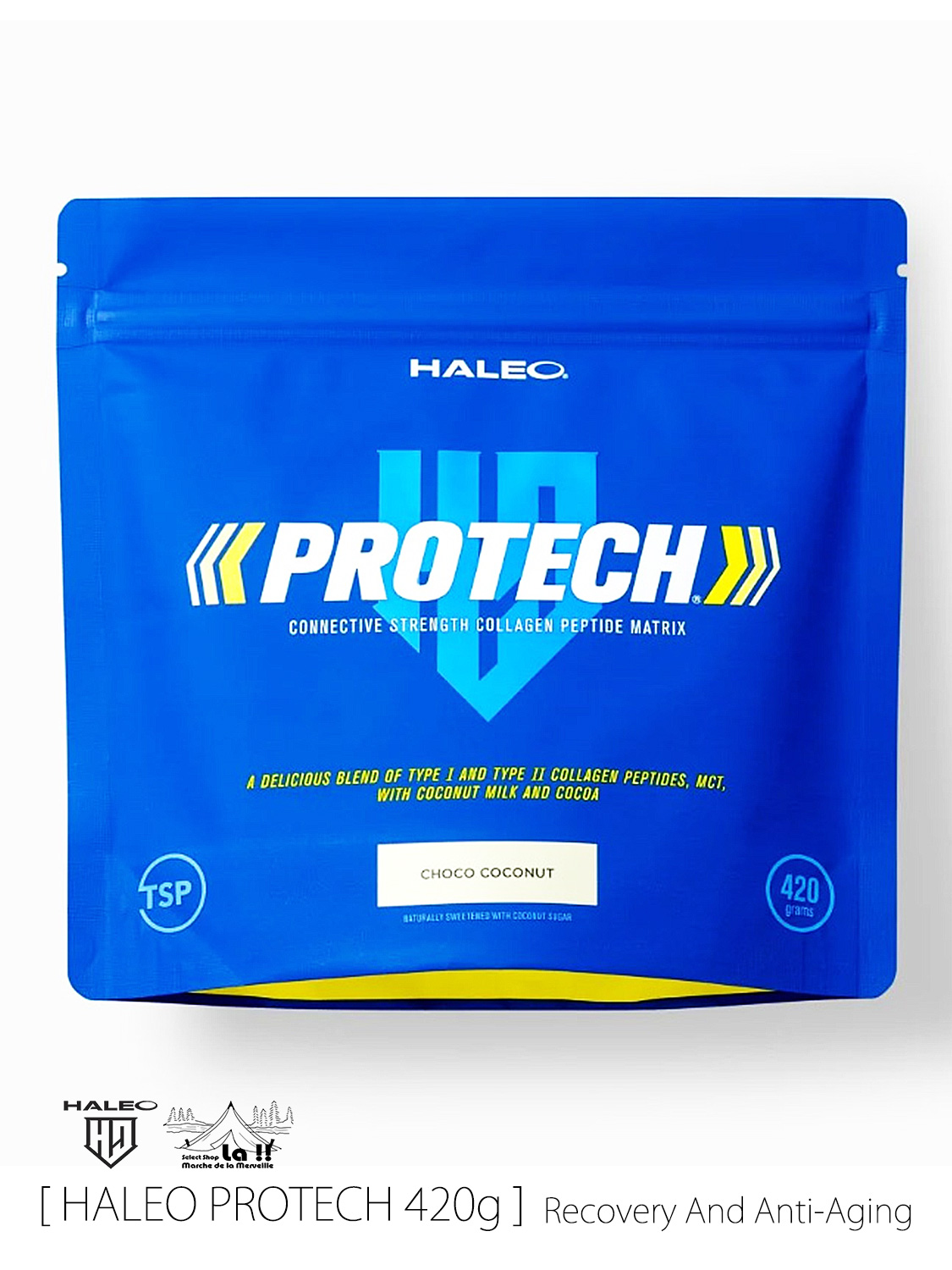 【 HALEO / ハレオ 】PROTECH 420g / プロテック 420g / トレーニング後のリカバリーケア、アンチエイジング
