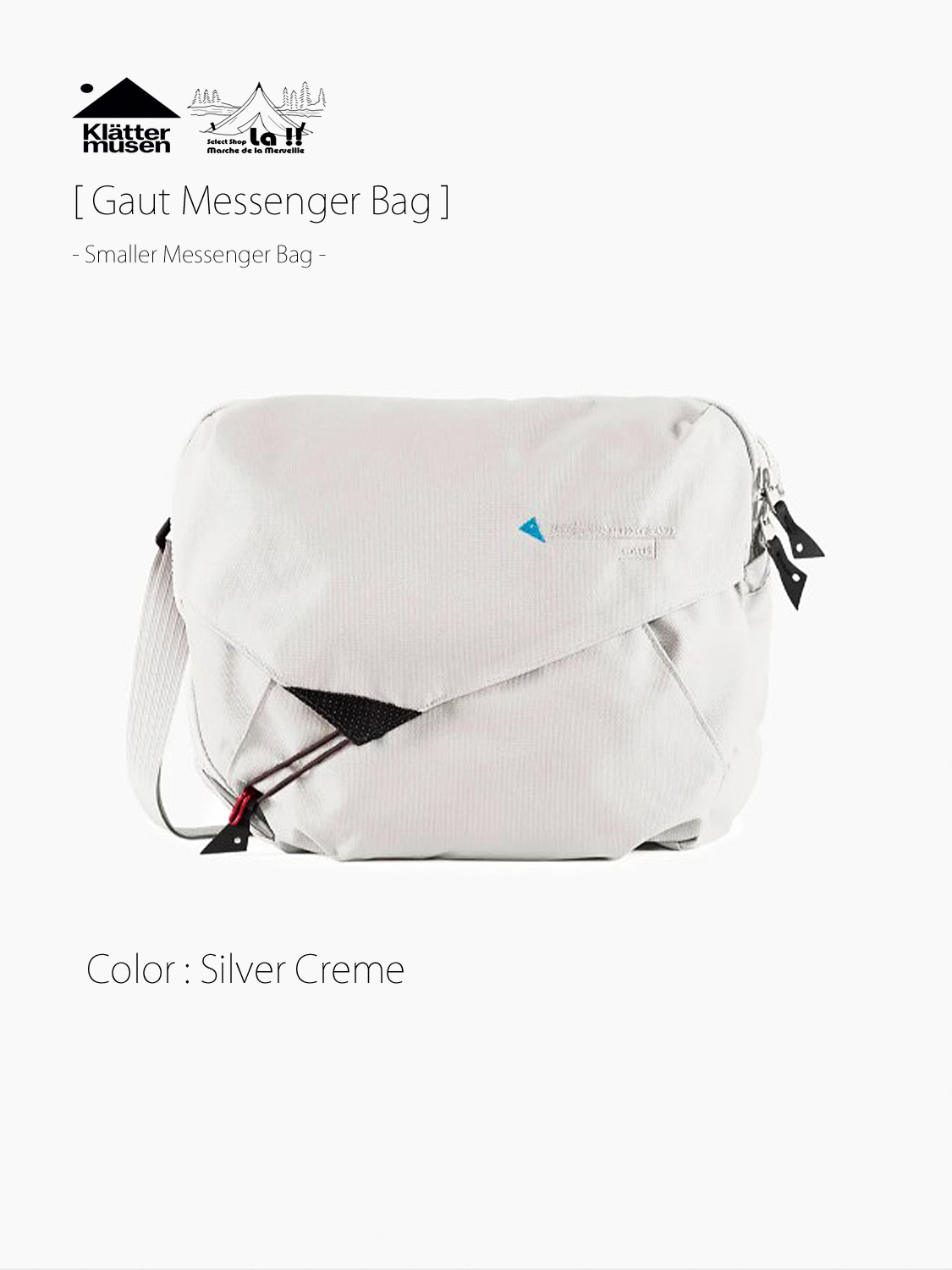 【 KLATTERMUSEN / クレッタルムーセン 】Gaut Messenger Bag / ガウト メッセンジャー バッグ / 小型メッセンジャーバッグ