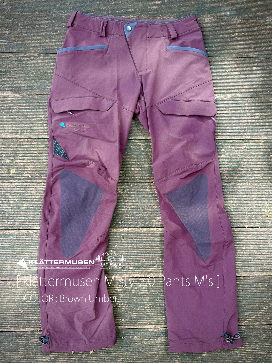 【 KLATTERMUSEN / クレッタルムーセン 】Misty 2.0 Pants M's / ミスティ 2.0 パンツ M's / 究極のソフトシェル トレッキングパンツ