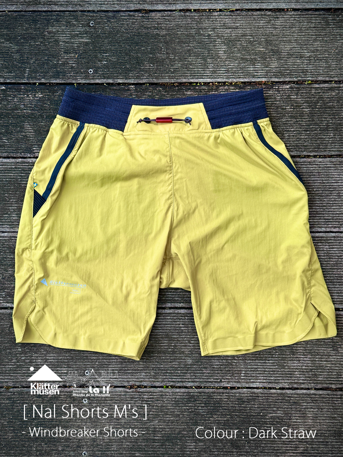 【 KLATTERMUSEN / クレッタルムーセン 】Nal Shorts M's / ナル ショーツ M's / 様々なシーンで活躍するオールラウンド 軽量ショーツ