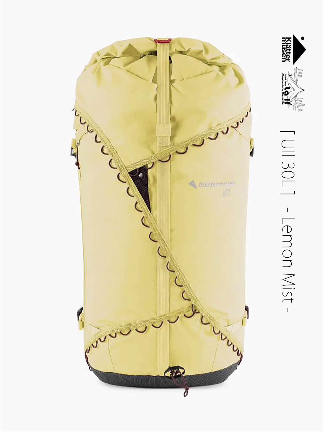 【 KLATTERMUSEN / クレッタルムーセン 】 Ull 30L  / ウル 30L / スキー、ピッケル、ロープなど装着可能なアルパイン中型パック