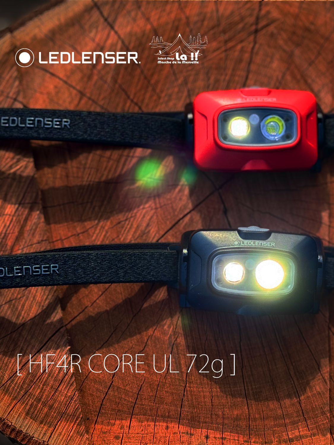 【 LED LENSER / レッドレンザ 】 HF4R Core / 超軽量72g 完全防水 500ルーメン